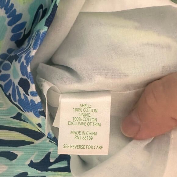 Lilly Pulitzer Mila Shift Dress Indigo Sunset NWT - Picture 9 of 10